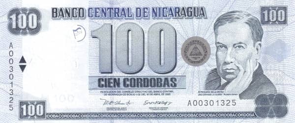 100 Córdobas from Nicaragua