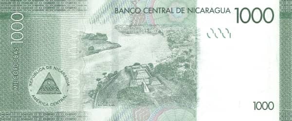 1000 Córdobas from Nicaragua