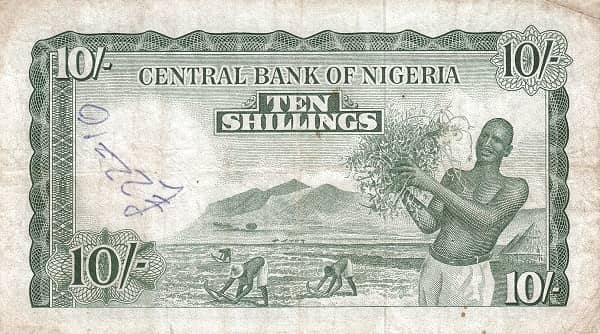 10 Shillings from Nigeria