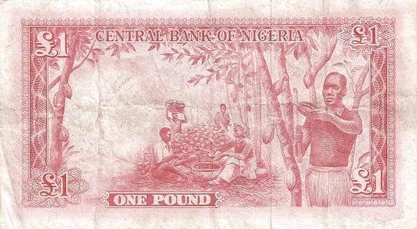 1 Pound from Nigeria