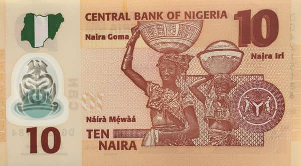 10 Naira from Nigeria