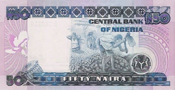 50 Naira from Nigeria