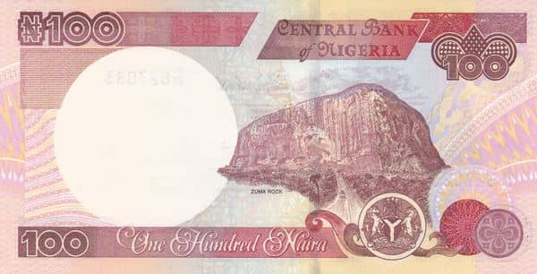 100 Naira from Nigeria