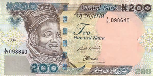200 Naira from Nigeria