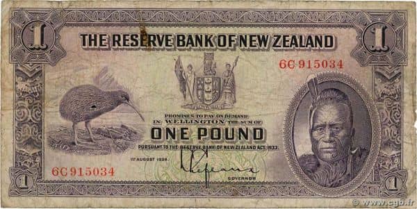 1 Pound from New Zealand