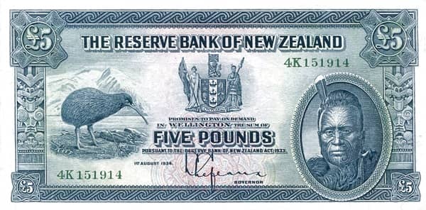 5 Pounds from New Zealand