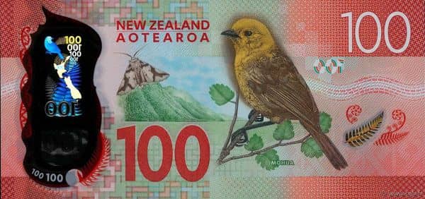 100 Dollars from New Zealand