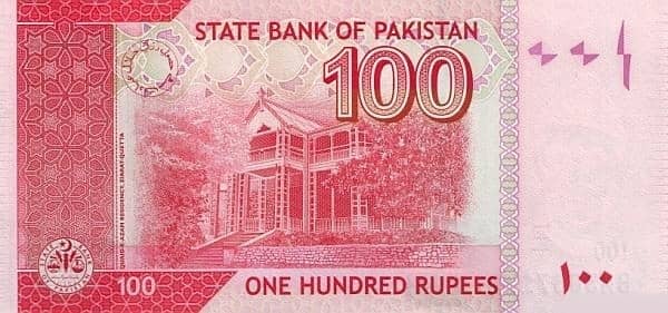 100 Rupees from Pakistan