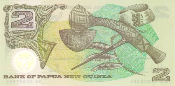 2 Kina from Papua New Guinea