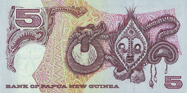 5 Kina Millennium from Papua New Guinea