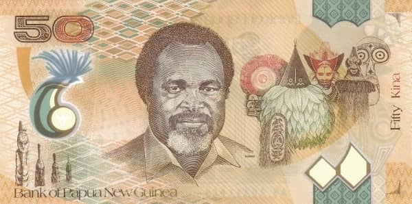 50 Kina 35th Anniversary of Independence from Papua New Guinea
