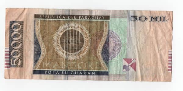 50000 Guaraníes from Paraguay