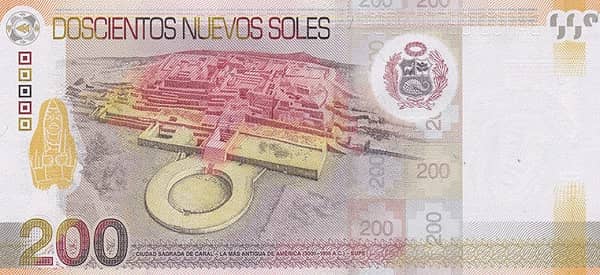 200 Nuevo Soles from Peru