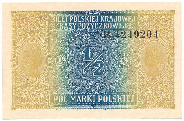 ½ Mark from Poland