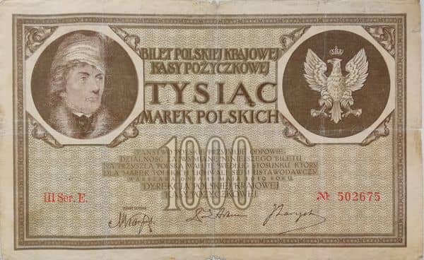 1000 Marek from Poland