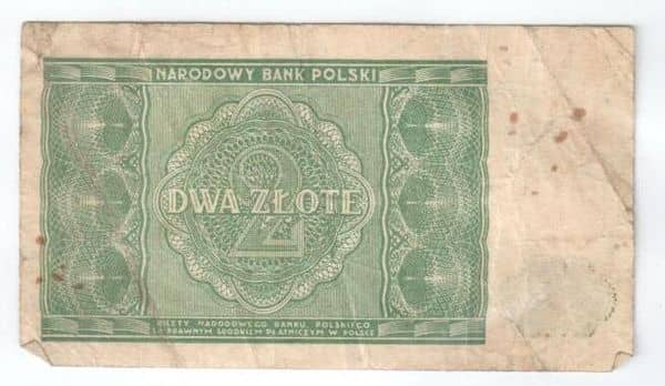 2 Zloty from Poland
