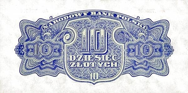 10 Zloty from Poland