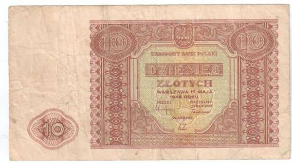 10 Zlotych from Poland