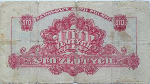 100 Zlotych from Poland