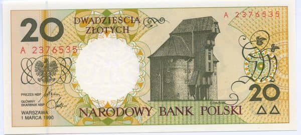 20 Zlote from Poland