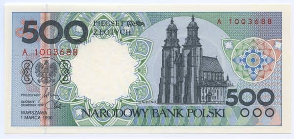 500 Zlote from Poland