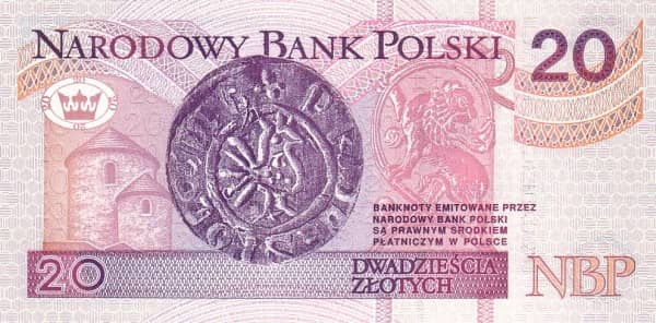 20 Zlotych from Poland