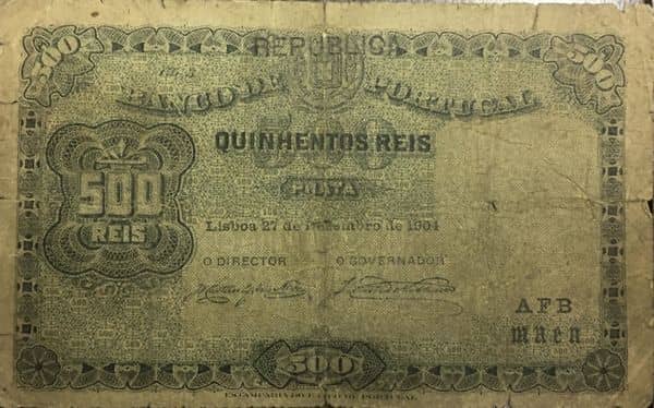 500 Reis from Portugal