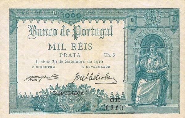1000 Réis from Portugal