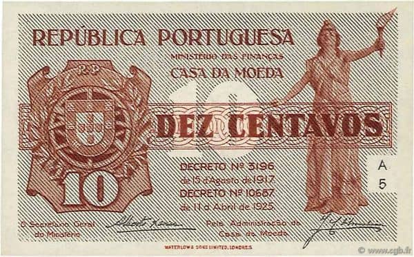 10 Centavos from Portugal