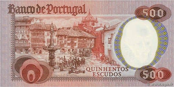 500 Escudos from Portugal