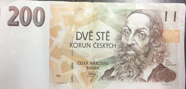 200 Korun from Czech Republic