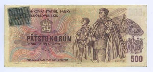 500 Korun from Czech Republic