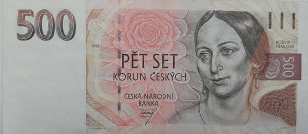 500 Korun from Czech Republic