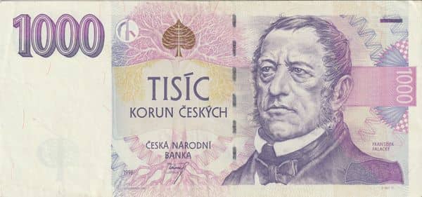 1000 Korun from Czech Republic