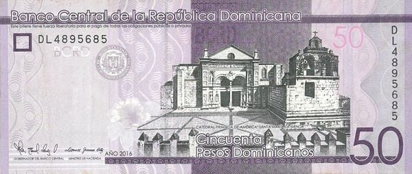 50 Pesos Dominicanos from Dominican Republic