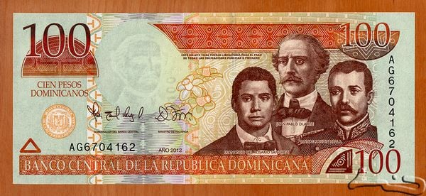 100 Pesos Dominicanos from Dominican Republic