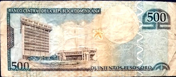 500 Pesos from Dominican Republic