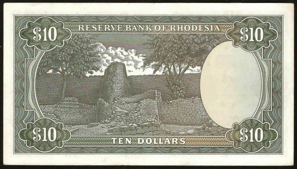10 Dollars from Rhodesia