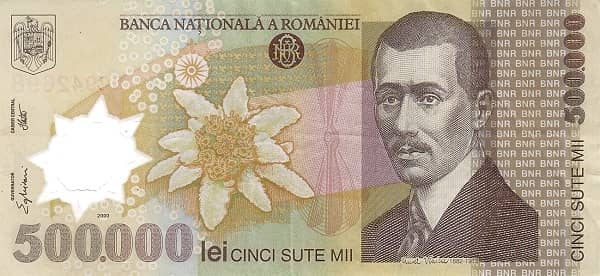 500000 Lei from Romania