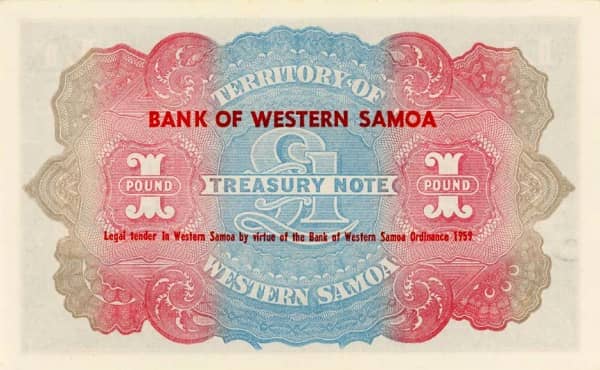1 Pound from Samoa