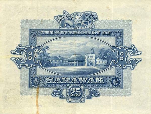 25 Dollars Charles Brooke from Sarawak