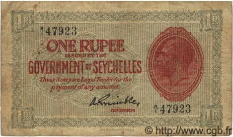 1 Rupee George V from Seychelles