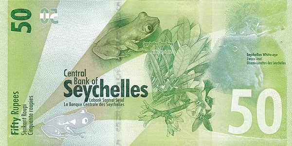 50 Rupees from Seychelles