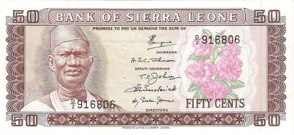 50 Cents from Sierra Leone