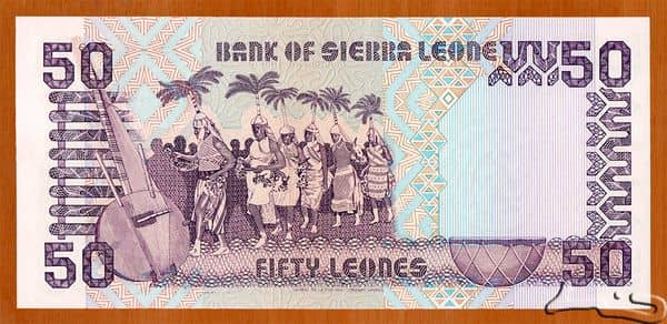 50 Leones from Sierra Leone