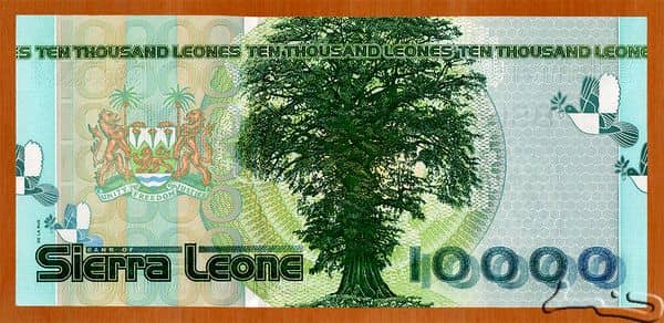 10000 Leones from Sierra Leone