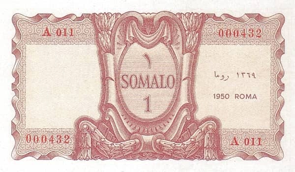 1 Somali from Somalia