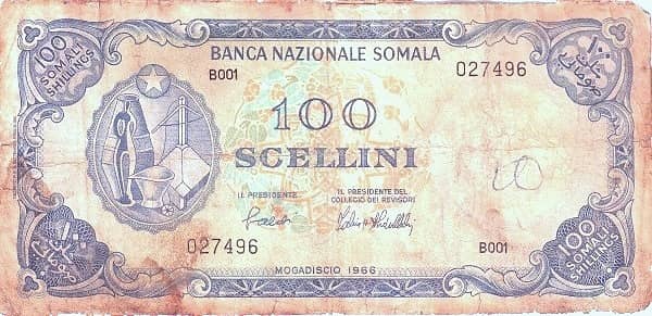 100 Scellini from Somalia