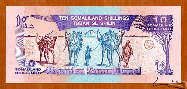 10 Shillings from Somaliland