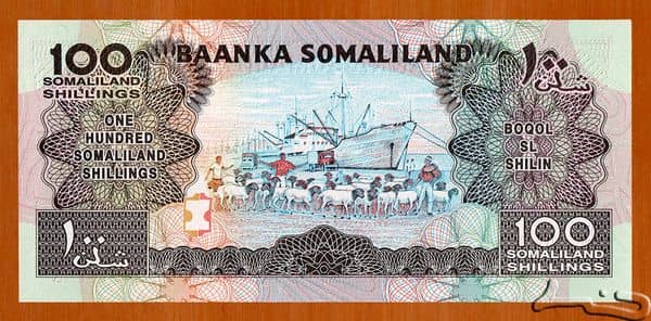 100 Shillings from Somaliland